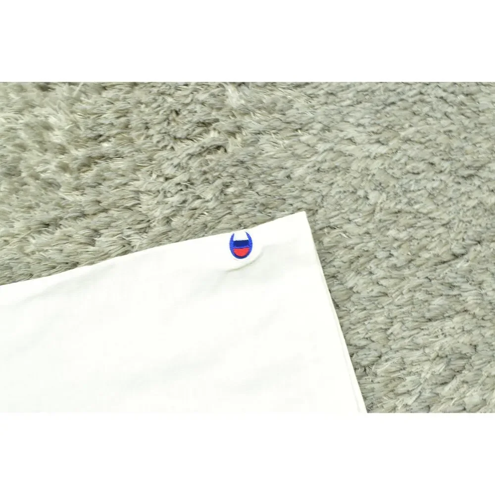 NEW Champion Just Don Basketball Collabor+Aid Men's White 100% Cotton T-Shirt L - Picture 4 of 8